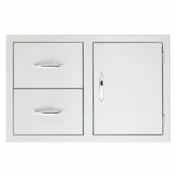 Summerset 36" Built-in 2 Drawer, 1 Door Combo Unit - SSDC2-36
