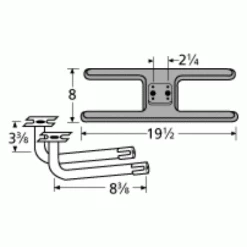 Sunbeam Cast Iron Burner And Venturi Assembly Kit