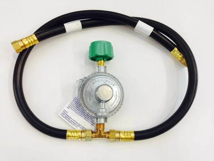 Two Ft Custom Hose Regulator Kit (For SideBurner Applications) 1 Two Ft Custom Hose Regulator Kit (For SideBurner Applications)