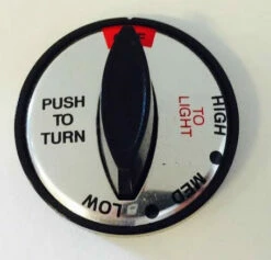 FireMagic Valve Knob, Deluxe, Classic, Countertop - 3009