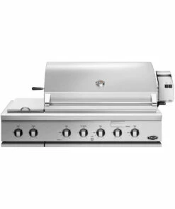 DCS 48" Built-in Propane LP Grill, Integrated Side Burner - BH1-48RS-L