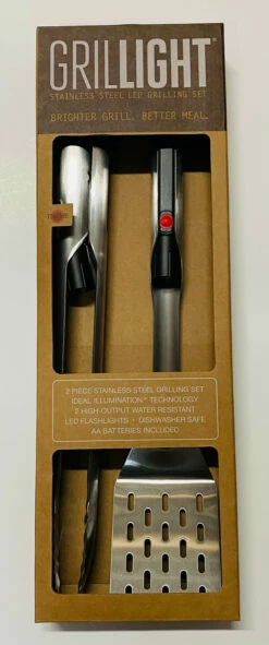 GrilLight Premium 2-Piece Grilling Tool Set
