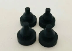 Twin Eagle Set Of 4 Hood Bumpers - S14128