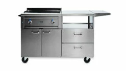 Lynx 30" Asado Cooktop Grill On Mobile Kitchen Cart - L30AG+LMKC4