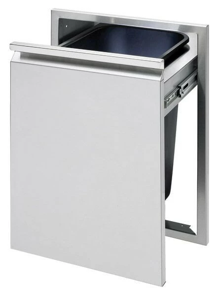 Twin Eagles 18" Tall Trash Drawer (Trash Can Included) - TETD18T-B 1 Twin Eagles 18" Tall Trash Drawer (Trash Can Included) - TETD18T-B