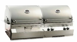 Fire Magic Aurora A830i Charcoal/Gas Built-in Grill, No Rotisserie