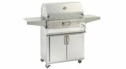 Firemagic 30" Charcoal Grill W Smoker Oven/Hood On Cart