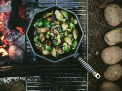 Finex 12" Cast Iron Skillet -Kitchen BBQ Sales 2024 finex 12 cast iron skillet brussel sprouts 06792.1605903332.1500.1500