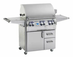 Fire Magic Echelon 660s Grill On Cart W Single Side Burner, One Infrared Burner, Digital Thermometer