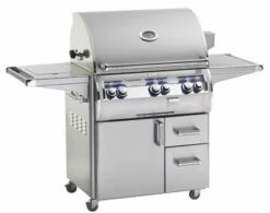 Fire Magic Echelon "A" 660s Grill On Cart W Single Side Burner, One Infrared Burner