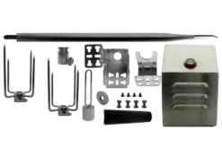 Lynx Universal 45" Stainless Rotisserie Spit Kit W/ Heavy Duty Electric Motor