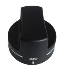 Viking Black Control Knob - PA010039