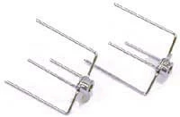 Two Deluxe 4-Prong Meat Forks - 60120