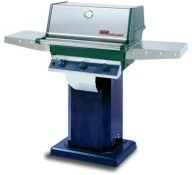 MHP THRG2 Hybrid Natural Gas Grill, SearMagic Grids On Black Base